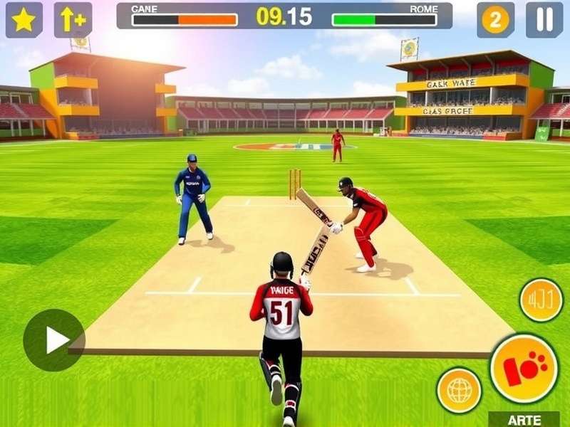 Basket Cricket Legends Rise Gameplay Screenshot